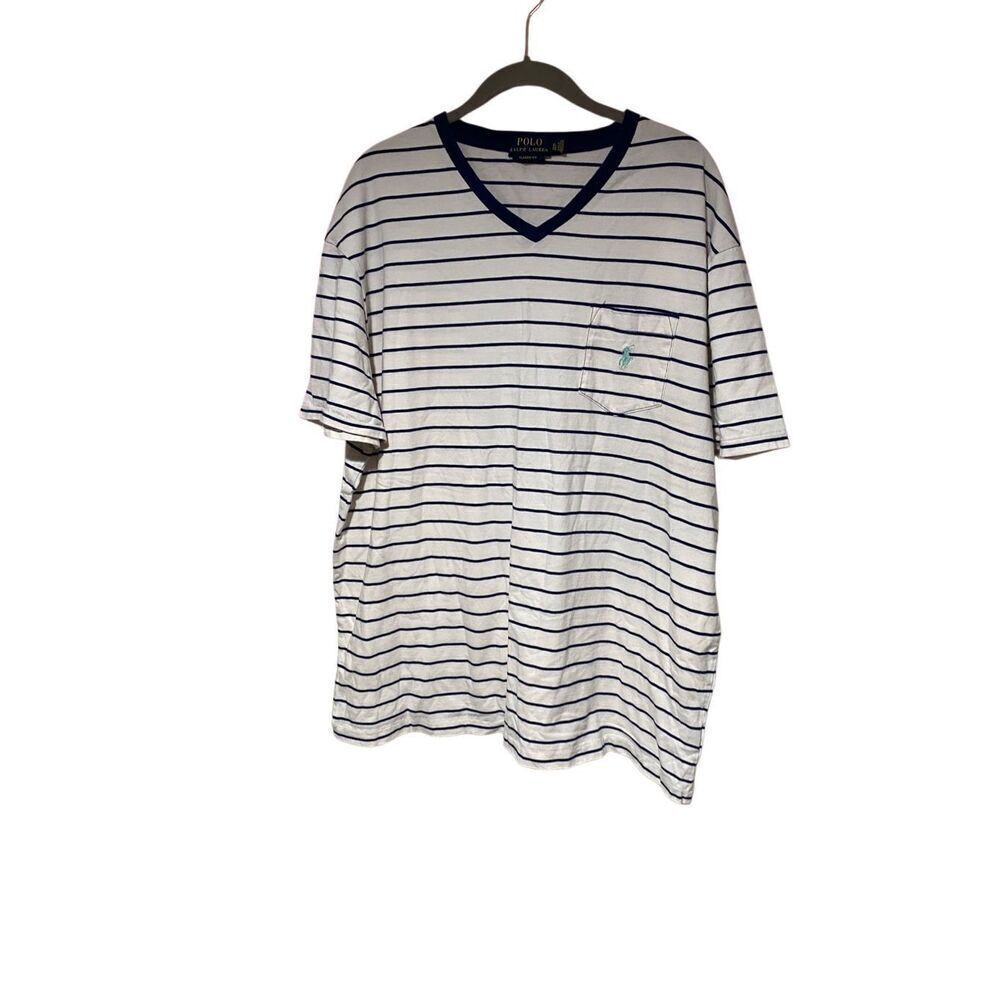 Polo, Ralph, Lauren, men’s vintage straight short sleeve T-shirt, S/XL